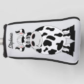 Couvre-club De Golf Cow Design (Devant)