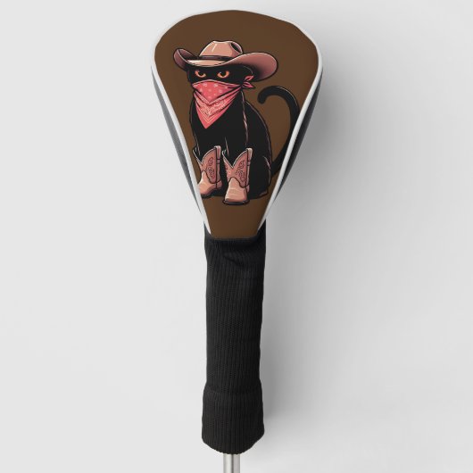 Couvre-club De Golf Cowboy (Devant)