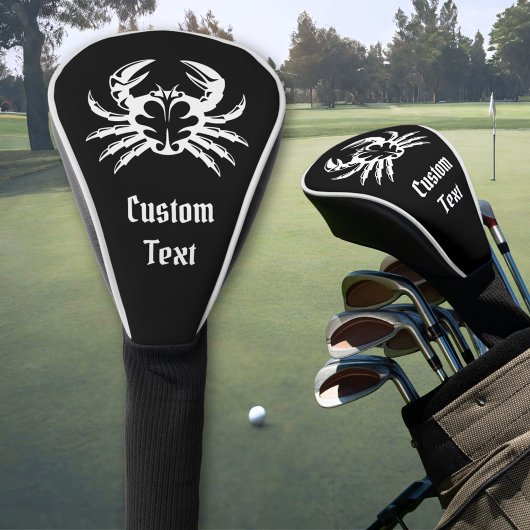 Couvre-club De Golf Crabe blanc