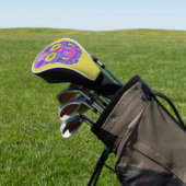 Couvre-club De Golf Crâne Fleur 5 (In Situ)