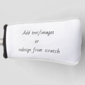 Couvre-club De Golf Create Your Own (Devant)