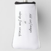 Couvre-club De Golf Create Your Own (Tourné à 90°)