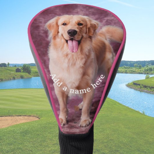 Couvre-club De Golf Create Your Own Custom Dog Owner Gift Pet