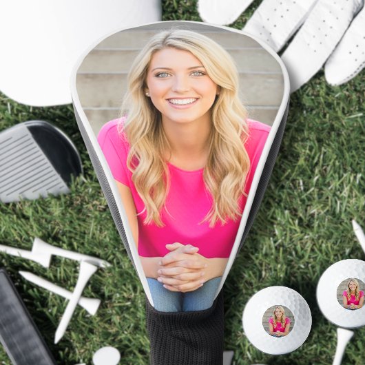 Couvre-club De Golf Create your Own Photo