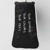 Couvre-club De Golf Créer une personnalisation (Tourné à 90°)