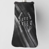 Couvre-club De Golf Créez votre propre (Tourné à 90°)