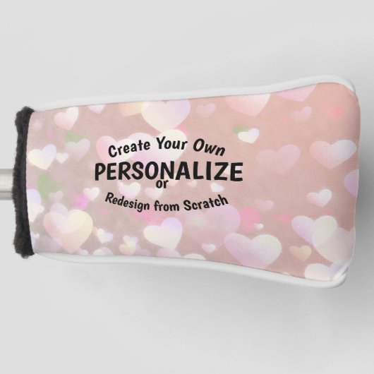 Couvre-club De Golf Créez votre propre (Devant)