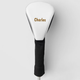 Couvre-club De Golf Créez votre propre housse de tête de golf imprimée