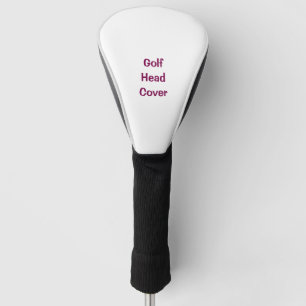 Couvre-club De Golf Créez votre propre housse de tête de golf imprimée