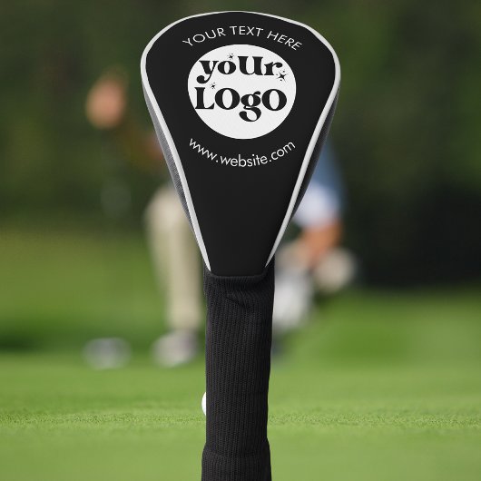 Couvre-club De Golf Créez votre propre logo d'entreprise