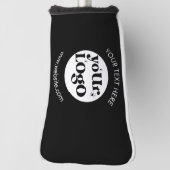 Couvre-club De Golf Créez votre propre logo d'entreprise (Tourné à 90°)