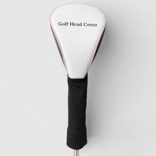 Couvre-club De Golf Créez Votre Propre Promotion de Marque Simple