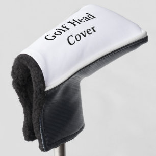 Couvre-club De Golf Créez Votre Propre Putter Personnalisé Simple