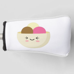 Couvre-club De Golf Crème glacée Kawaii
