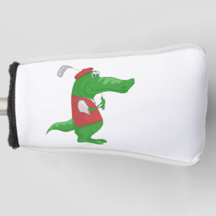 Couvre-club De Golf Crocodile Jouer au golf