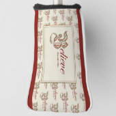 Couvre-club De Golf Croire (Tourné à 90°)