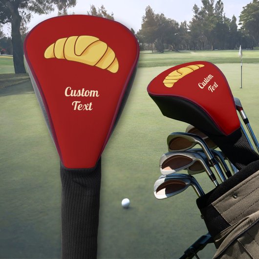 Couvre-club De Golf Croissant Golf Head Couverture