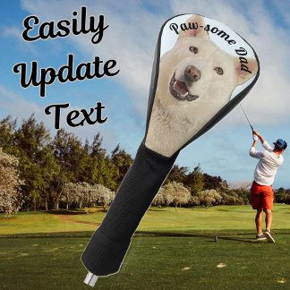 Couvre-club De Golf Crystal Le Chien Husky