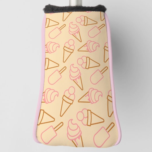 Couvre-club De Golf Cuisine estivale avec contours de glace (Tourné à 90°)