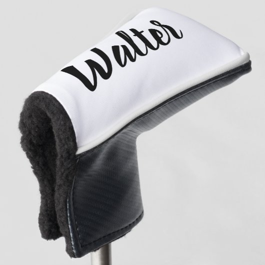 Couvre-club De Golf Curvy Walter Name, (Devant 3/4)