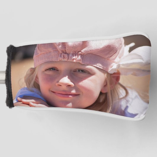 COUVRE-CLUB DE GOLF CUSTOM PHOTO PUTTER COVER (Devant)