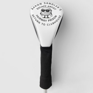 Couvre-club De Golf Customisez votre nom Fairway Prison Humour