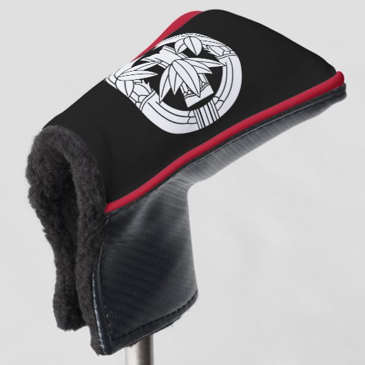 Couvre-club De Golf Cut bamboo in embracing bamboo leaves (Devant 3/4)