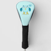 Couvre-club De Golf Cute Blue Baby Boy Owl Golf Driver Cover (Devant)