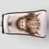 Couvre-club De Golf Cute Highlands Scottish Cow (Devant)