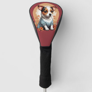 Couvre-club De Golf Cute Jack Russell Puppy