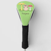 Couvre-club De Golf Cute kawaii champignon champignon toadstool (Devant)