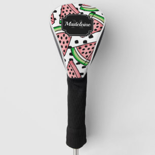 Couvre-club De Golf Cute Motif Watermelon