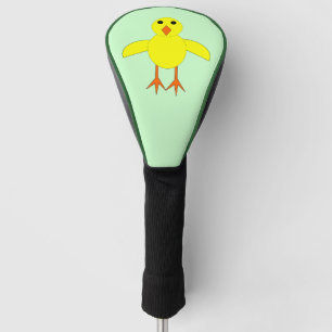 Couvre-club De Golf Cute Pâques Chick Golf Driver Cover