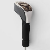 Couvre-club De Golf Cute Sloth Chillin comme un Pro (Incliné)