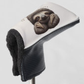Couvre-club De Golf Cute Sloth Chillin comme un Pro (Devant 3/4)