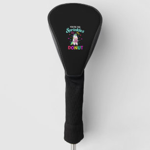Couvre-club De Golf Cute Unicorn Saupoudrer Votre Donut Adulte Enfants
