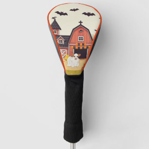 Couvre-club De Golf Cute vache d'Halloween et ferme