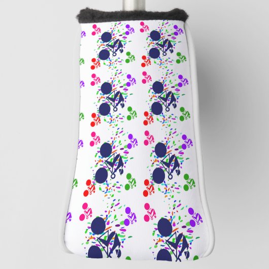 COUVRE-CLUB DE GOLF CYCLISME (Tourné à 90°)