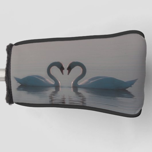 Couvre-club De Golf Cygnes sur le lac (Devant)