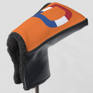 Couvre-club De Golf D Monogramme superposé sur l'indicateur NLD ou sur