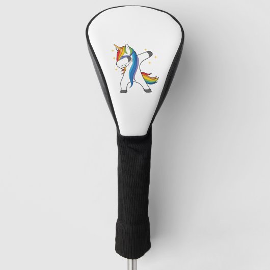 Couvre-club De Golf Dabbing Unicorn (Devant)