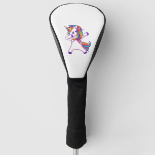 Couvre-club De Golf Dabbing Unicorn Rainbow Unicorns Dab Pour Femmes G