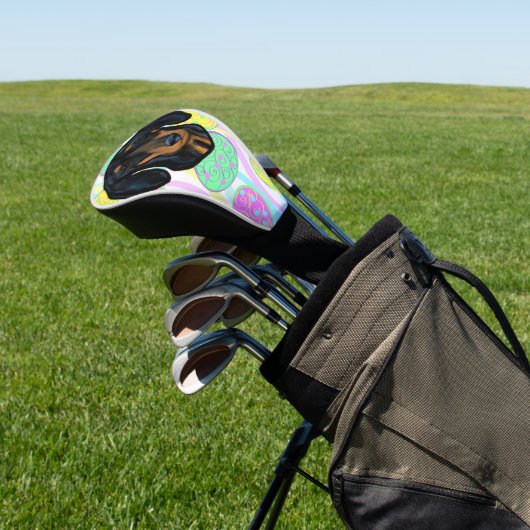 COUVRE-CLUB DE GOLF DACHSHING (In Situ)