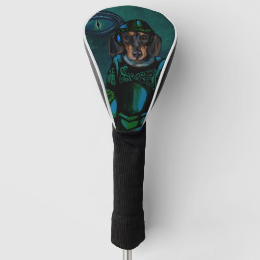 Couvre-club De Golf Dachshund    (Devant)