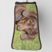 Couvre-club De Golf Dachshund (Tourné à 90°)