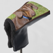 Couvre-club De Golf Dachshund (Devant 3/4)