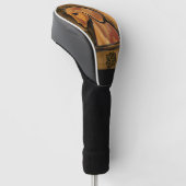 COUVRE-CLUB DE GOLF DACHSHUND (Incliné)
