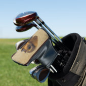 Couvre-club De Golf Dachshund (À poils durs) Peinture Chien Art origin (In Situ)