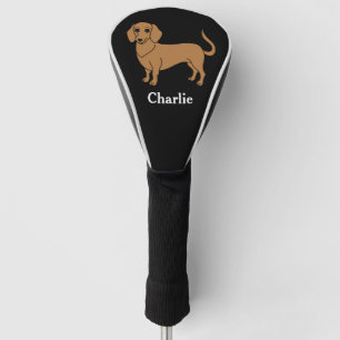 Couvre-club De Golf Dachshund Chien Wiener Animal mignonne Chien Chien