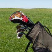 Couvre-club De Golf Dachshund rouge    (In Situ)
